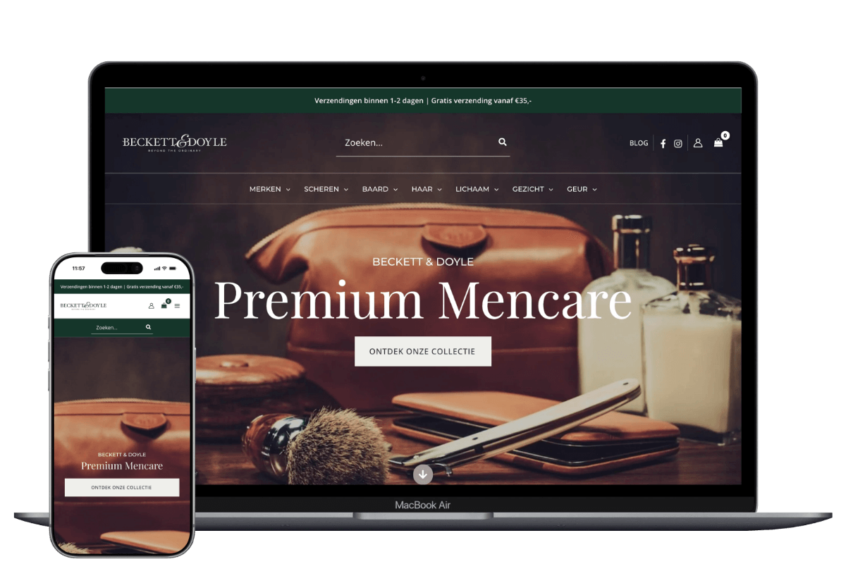 Beckett & Doyle webshop