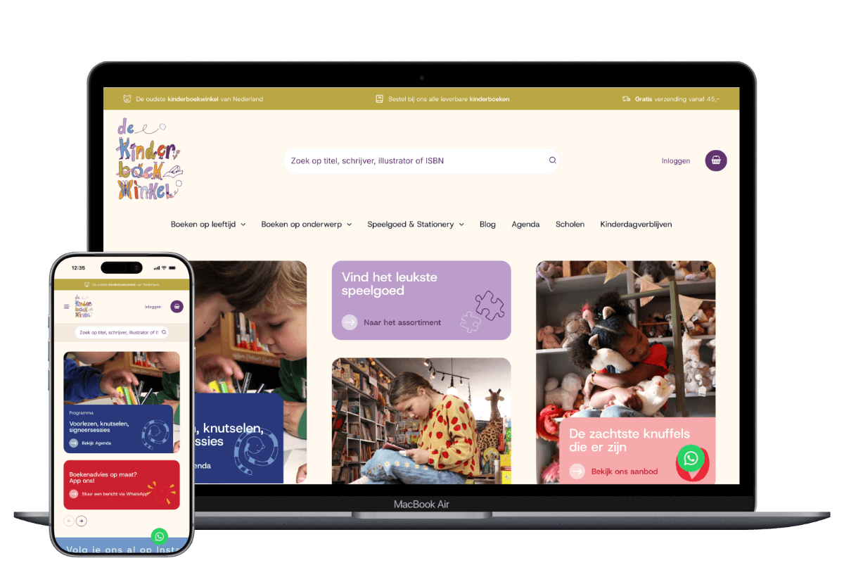 De Kinderboekwinkel webshop