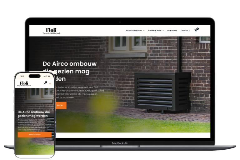 Nieuwe webshop voor Floli, ontwikkeld door Mooi Online