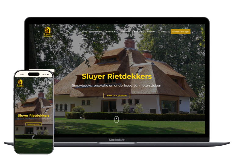 Nieuwe website voor Sluyer Rietdekkers, ontwikkeld door Mooi Online